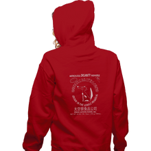 Load image into Gallery viewer, Daily_Deal_Shirts Zippered Hoodies, Unisex / Small / Red Space Coyote Sriracha
