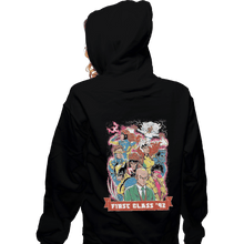 Load image into Gallery viewer, Shirts Zippered Hoodies, Unisex / Small / Black First Class &#39;92
