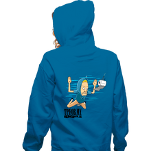 Load image into Gallery viewer, Shirts Zippered Hoodies, Unisex / Small / Royal Blue Smells Like Bunghole
