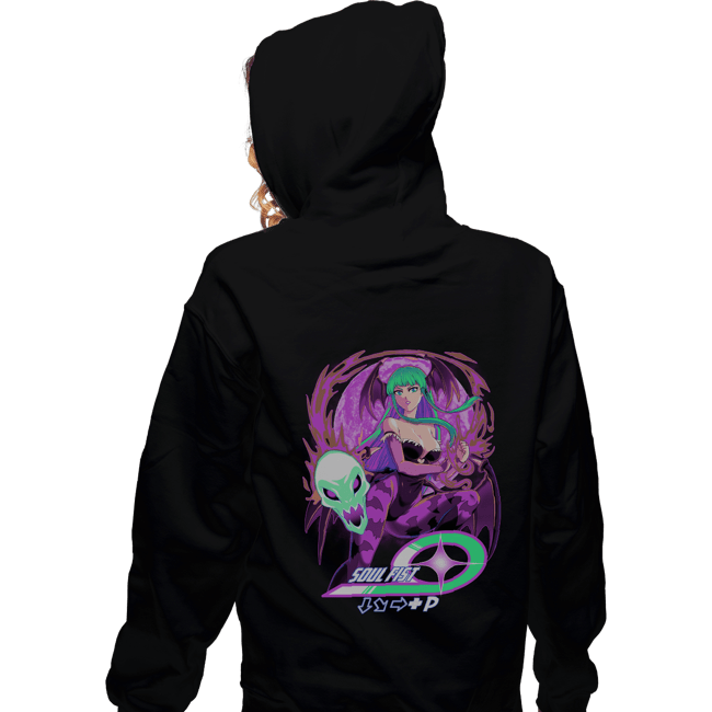 Daily_Deal_Shirts Zippered Hoodies, Unisex / Small / Black Soul Fist