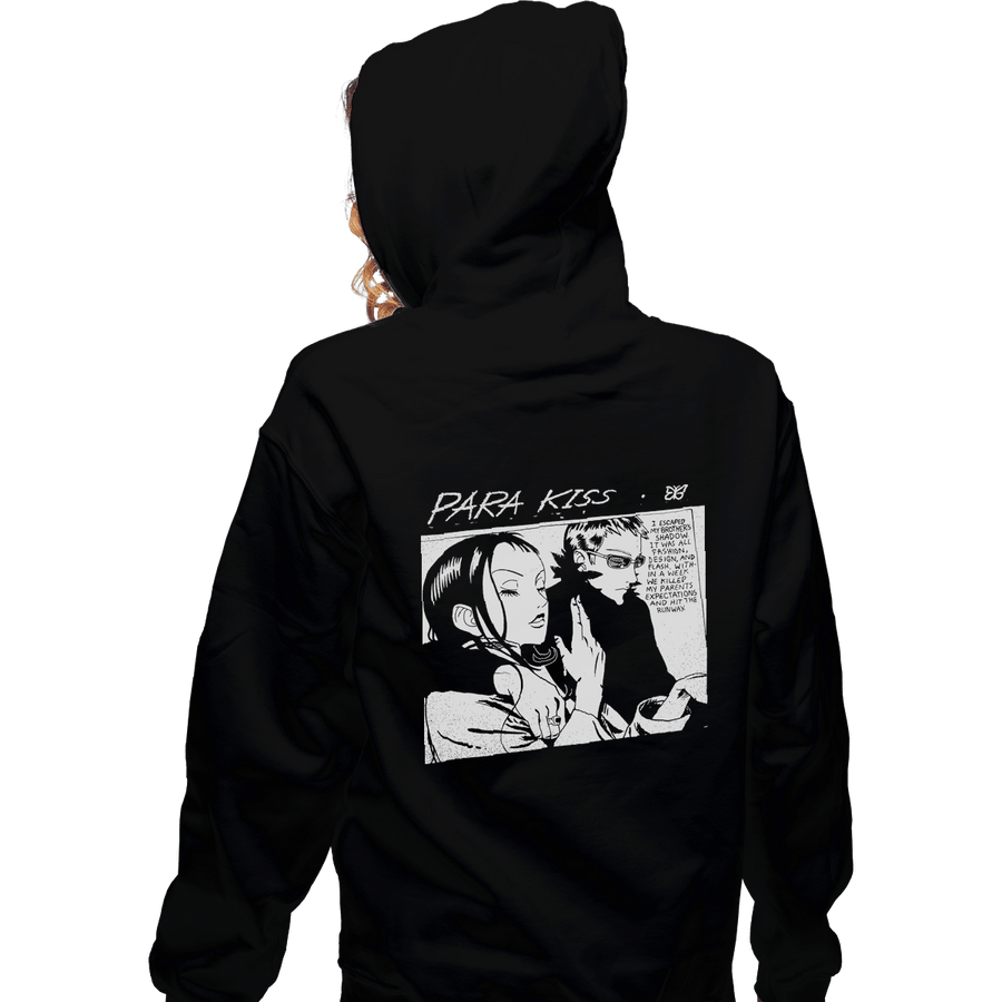 Shirts Pullover Hoodies, Unisex / Small / Black Para Kiss