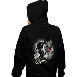 Shirts Zippered Hoodies, Unisex / Small / Black The Poisoned Apple