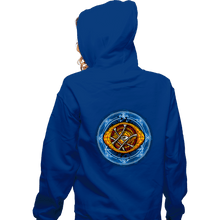 Load image into Gallery viewer, Shirts Zippered Hoodies, Unisex / Small / Royal Blue Master Of Time
