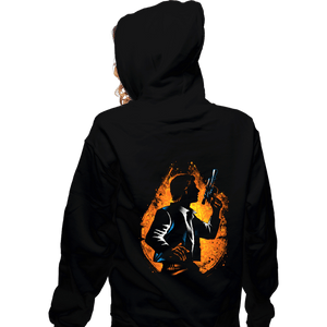 Daily_Deal_Shirts Zippered Hoodies, Unisex / Small / Black The Corellian Smuggler