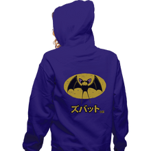 Load image into Gallery viewer, Shirts Zippered Hoodies, Unisex / Small / Violet Bat 041
