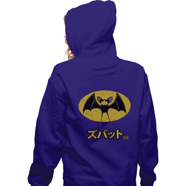 Shirts Zippered Hoodies, Unisex / Small / Violet Bat 041
