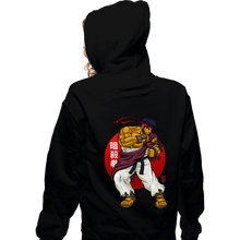 Load image into Gallery viewer, Daily_Deal_Shirts Zippered Hoodies, Unisex / Small / Black The Monk.
