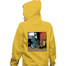 Load image into Gallery viewer, Secret_Shirts Zippered Hoodies, Unisex / Small / White Imposter Robot
