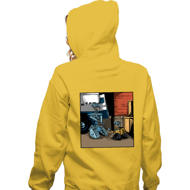 Secret_Shirts Zippered Hoodies, Unisex / Small / White Imposter Robot