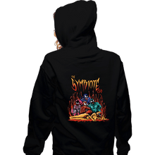 Load image into Gallery viewer, Secret_Shirts Zippered Hoodies, Unisex / Small / Black The Symbiote Club
