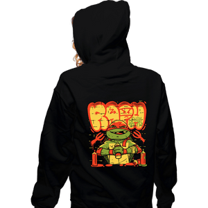 Daily_Deal_Shirts Zippered Hoodies, Unisex / Small / Black Raph Bomb