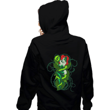 Load image into Gallery viewer, Shirts Zippered Hoodies, Unisex / Small / Black Poison Ivy
