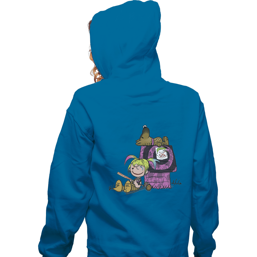 Shirts Pullover Hoodies, Unisex / Small / Sapphire Harley Quinnuts