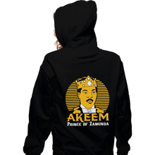 Load image into Gallery viewer, Shirts Pullover Hoodies, Unisex / Small / Black Akeem
