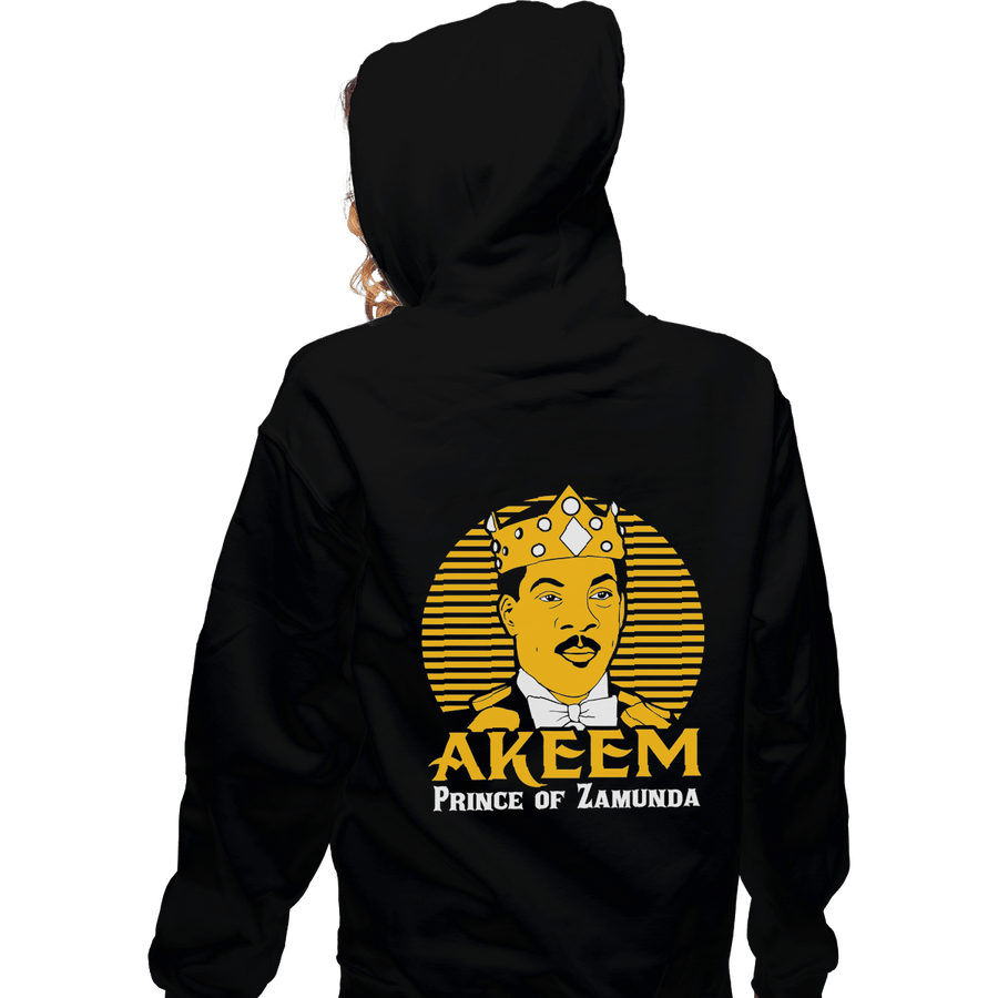 Shirts Pullover Hoodies, Unisex / Small / Black Akeem