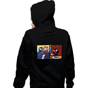 Shirts Zippered Hoodies, Unisex / Small / Black Symbiotes Yelling