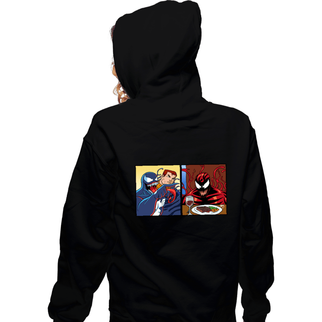 Shirts Zippered Hoodies, Unisex / Small / Black Symbiotes Yelling