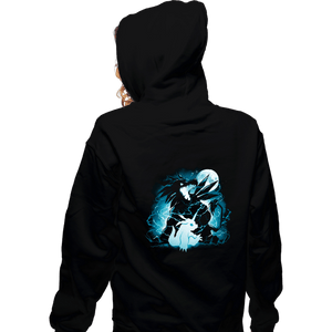 Daily_Deal_Shirts Zippered Hoodies, Unisex / Small / Black Friendship Evolution