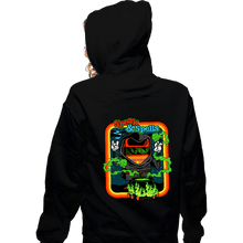 Load image into Gallery viewer, Daily_Deal_Shirts Zippered Hoodies, Unisex / Small / Black Speak &amp; Spells
