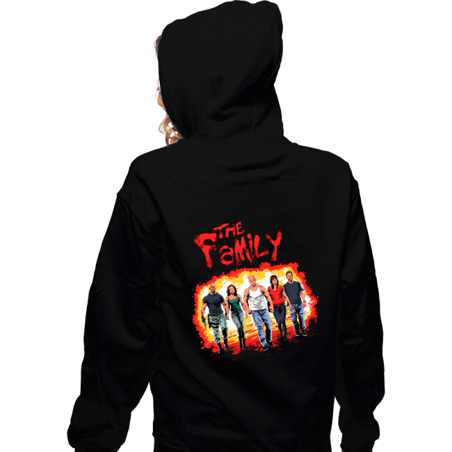 Secret_Shirts Zippered Hoodies, Unisex / Small / Black The Family