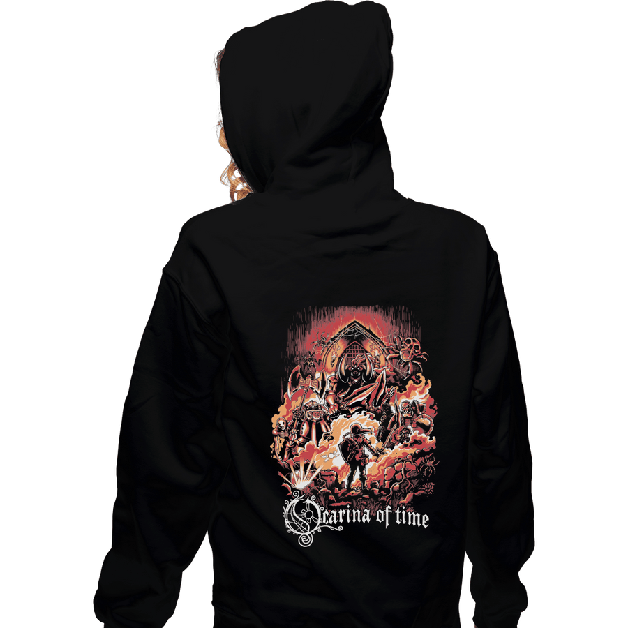 Shirts Zippered Hoodies, Unisex / Small / Black Legend Of Time