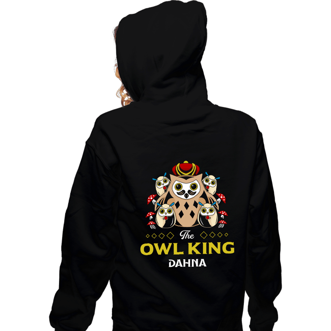 Shirts Zippered Hoodies, Unisex / Small / Black The Owl King