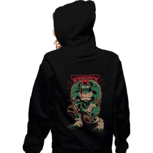 Load image into Gallery viewer, Daily_Deal_Shirts Zippered Hoodies, Unisex / Small / Black Dark Ninja Returns
