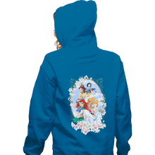 Load image into Gallery viewer, Shirts Zippered Hoodies, Unisex / Small / Royal Blue Sailor Princesses
