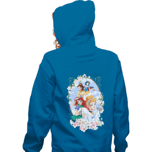 Shirts Zippered Hoodies, Unisex / Small / Royal Blue Sailor Princesses