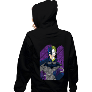 Secret_Shirts Zippered Hoodies, Unisex / Small / Black Batman Joker