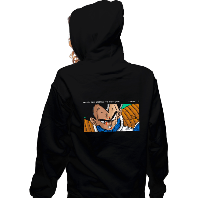Shirts Zippered Hoodies, Unisex / Small / Black Vegeta Continue