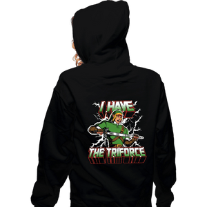 Shirts Zippered Hoodies, Unisex / Small / Black I Have The Triforce