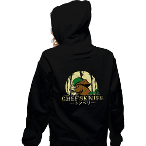 Shirts Zippered Hoodies, Unisex / Small / Black Chef's Knife