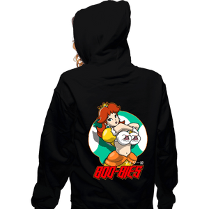 Shirts Zippered Hoodies, Unisex / Small / Black Daisy Boo-Bies