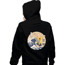 Load image into Gallery viewer, Secret_Shirts Zippered Hoodies, Unisex / Small / Black Caiju
