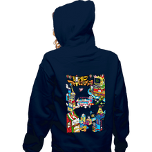Load image into Gallery viewer, Shirts Zippered Hoodies, Unisex / Small / Navy Digital Friends
