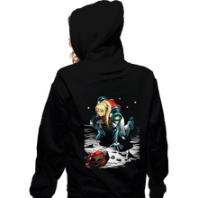 Load image into Gallery viewer, Daily_Deal_Shirts Zippered Hoodies, Unisex / Small / Black Dread Hunter
