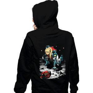 Daily_Deal_Shirts Zippered Hoodies, Unisex / Small / Black Dread Hunter