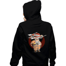 Load image into Gallery viewer, Shirts Zippered Hoodies, Unisex / Small / Black Rosso Squadron
