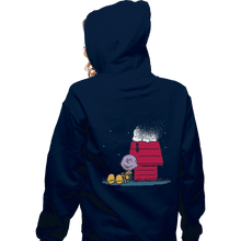 Load image into Gallery viewer, Shirts Zippered Hoodies, Unisex / Small / Navy Snapy
