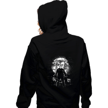 Load image into Gallery viewer, Shirts Zippered Hoodies, Unisex / Small / Black Moonlight Jason
