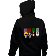 Load image into Gallery viewer, Last_Chance_Shirts Zippered Hoodies, Unisex / Small / Black Reservoir Bros
