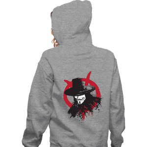 Shirts Zippered Hoodies, Unisex / Small / Sports Grey Revolution Is coming