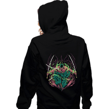 Load image into Gallery viewer, Daily_Deal_Shirts Zippered Hoodies, Unisex / Small / Black King Of Hell

