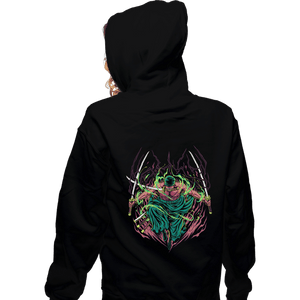 Daily_Deal_Shirts Zippered Hoodies, Unisex / Small / Black King Of Hell