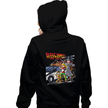 Load image into Gallery viewer, Daily_Deal_Shirts Zippered Hoodies, Unisex / Small / Black Back To Metro City
