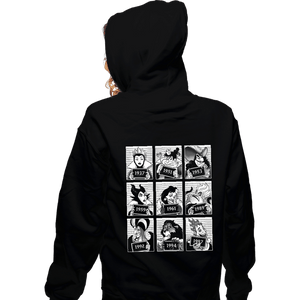 Daily_Deal_Shirts Zippered Hoodies, Unisex / Small / Black Villain Prison