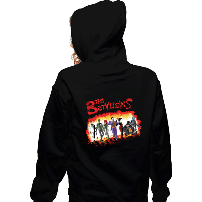 Daily_Deal_Shirts Zippered Hoodies, Unisex / Small / Black The Batvillains