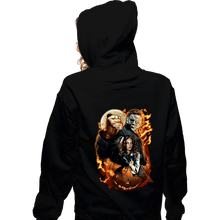 Load image into Gallery viewer, Secret_Shirts Zippered Hoodies, Unisex / Small / Black Legend Of Halloween
