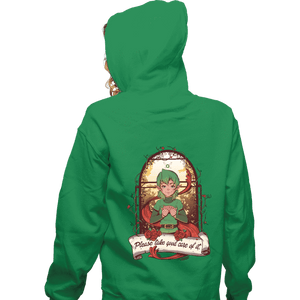 Shirts Zippered Hoodies, Unisex / Small / Irish Green Please Take Care